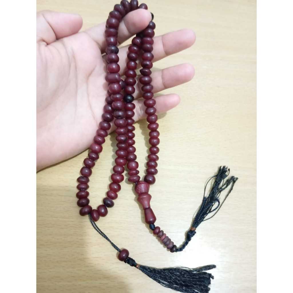 TASBIH BIJI POCOK(BUAH GEBANG) 8MM 99BUTIR