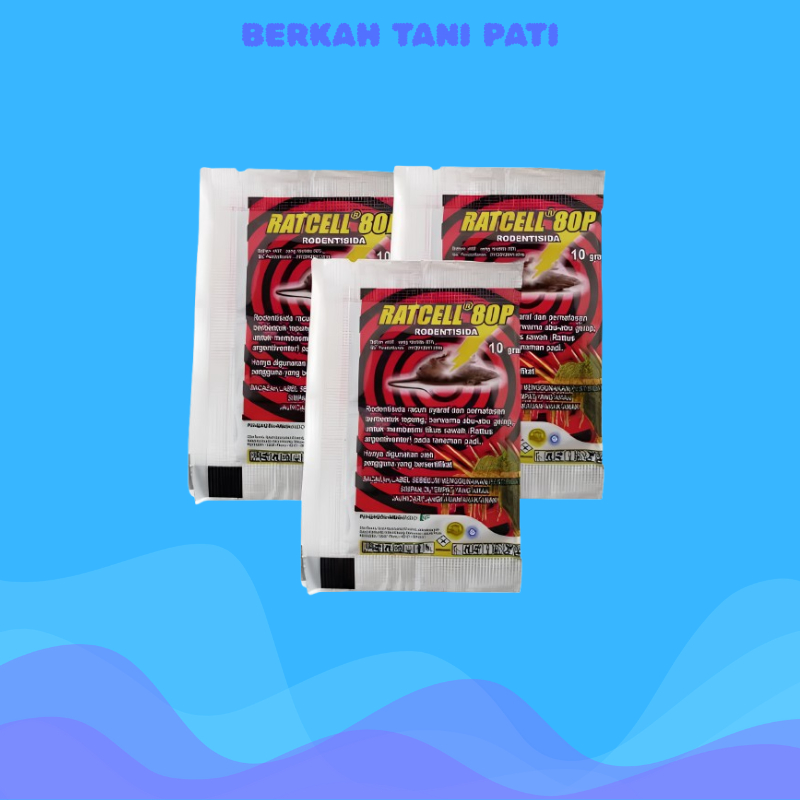 Ratcell 10 Gram Racun Tikus