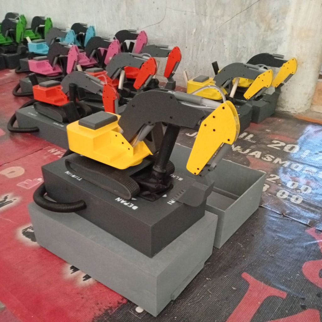 mainan excavator hidrolik