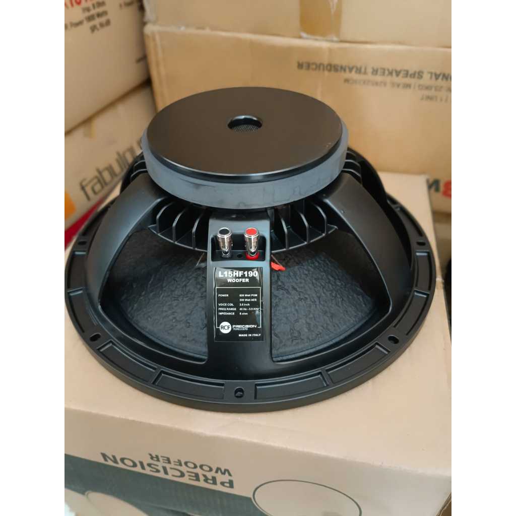 Komponen RCF L15HF190 L 15 HF 190 15 Inch Magnet Lebih Tebal  RCF 15 HF 19/ RCF 15HF190  15 inchi 8 