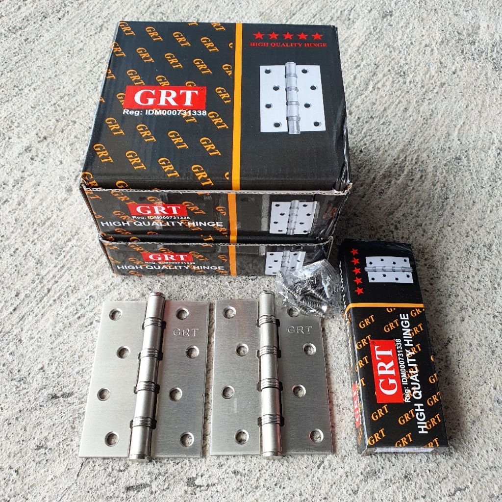 Engsel GRT NETZ Pintu Jendela 4 inch 4inch 4" Tebal NETZ GRT