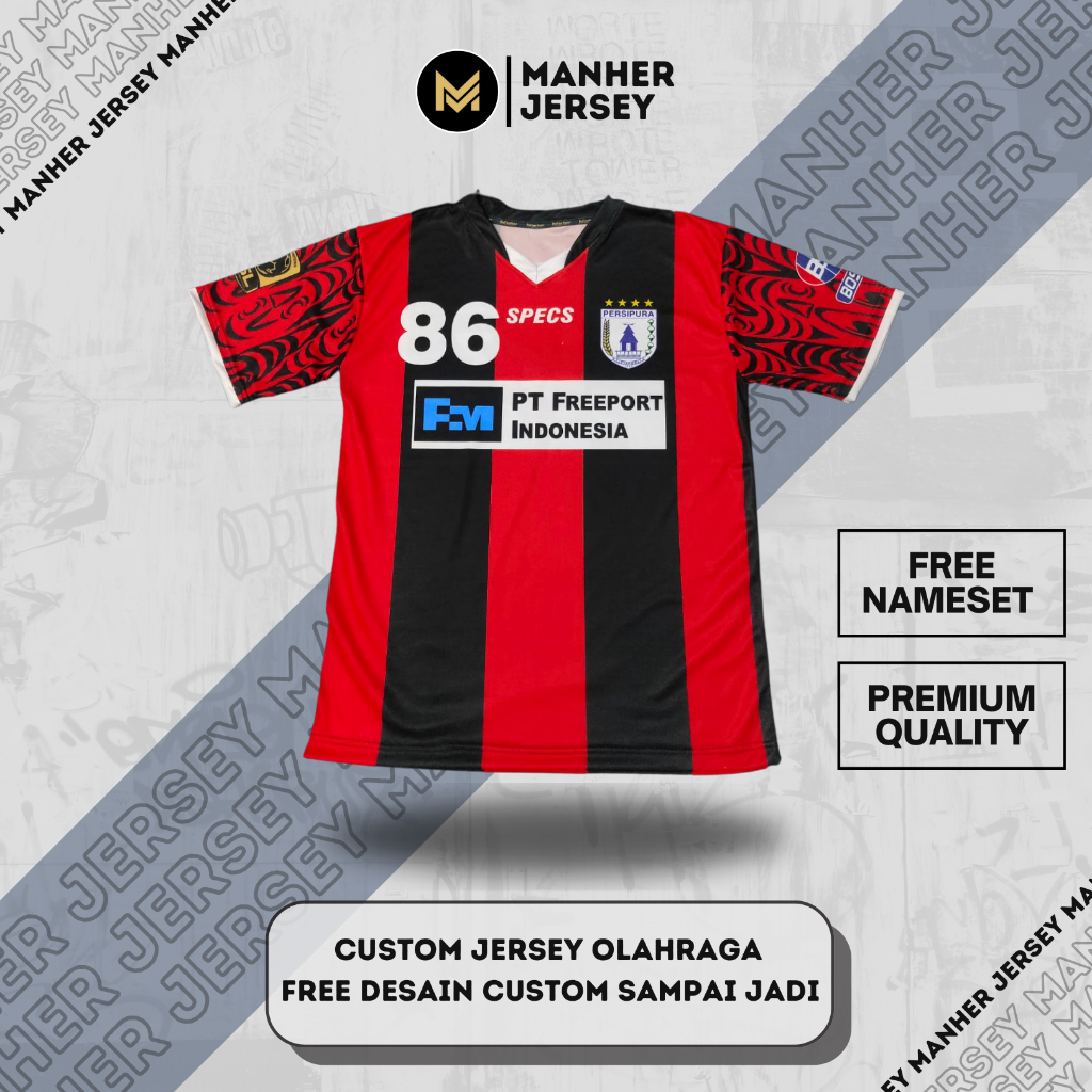 Jersey Persipura 2015 Full Printing
