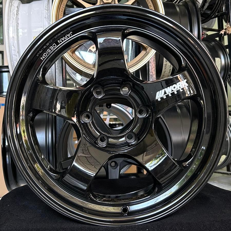 VELG WORK F150 RING 18 LEBAR 9 HOLE 6X139.7 ET 0 WARNA GLOSS BLACK | JUAL VELG MOBIL RING 18