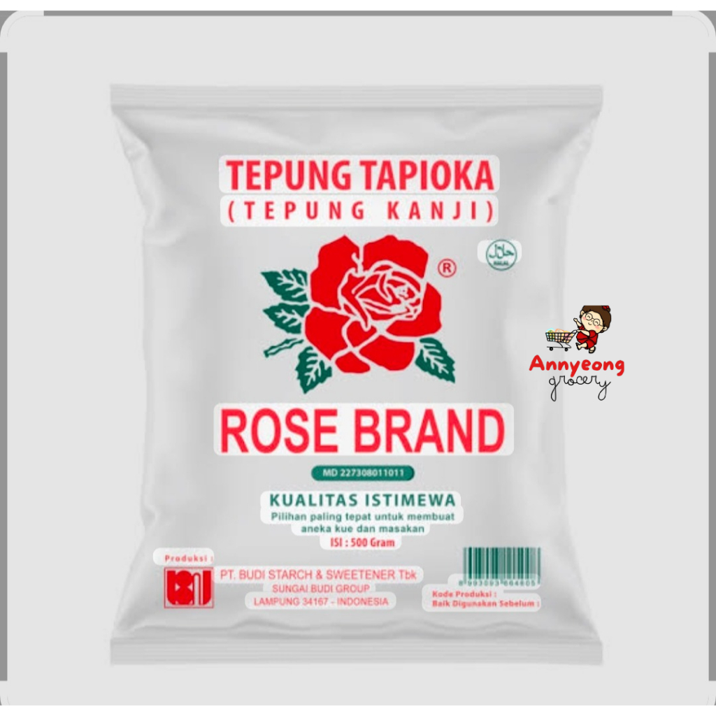 

AGS TEPUNG KANJI ROSE BRAND KEMASAAN 500 GRAM