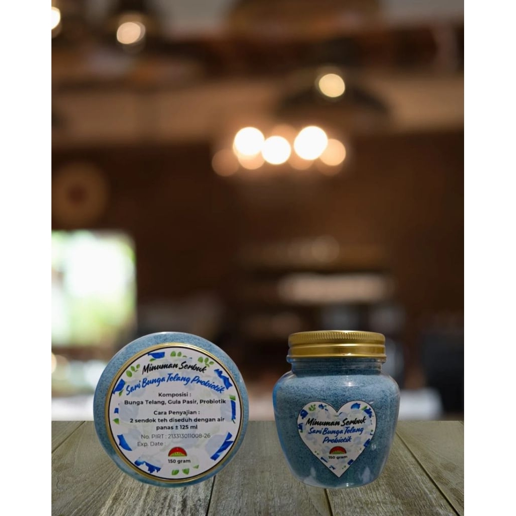 

minuman serbuk sari telang