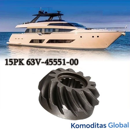 Yamaha Pinion Gear 63V-45551-00 untuk Mesin Tempel 9.9/15 HP