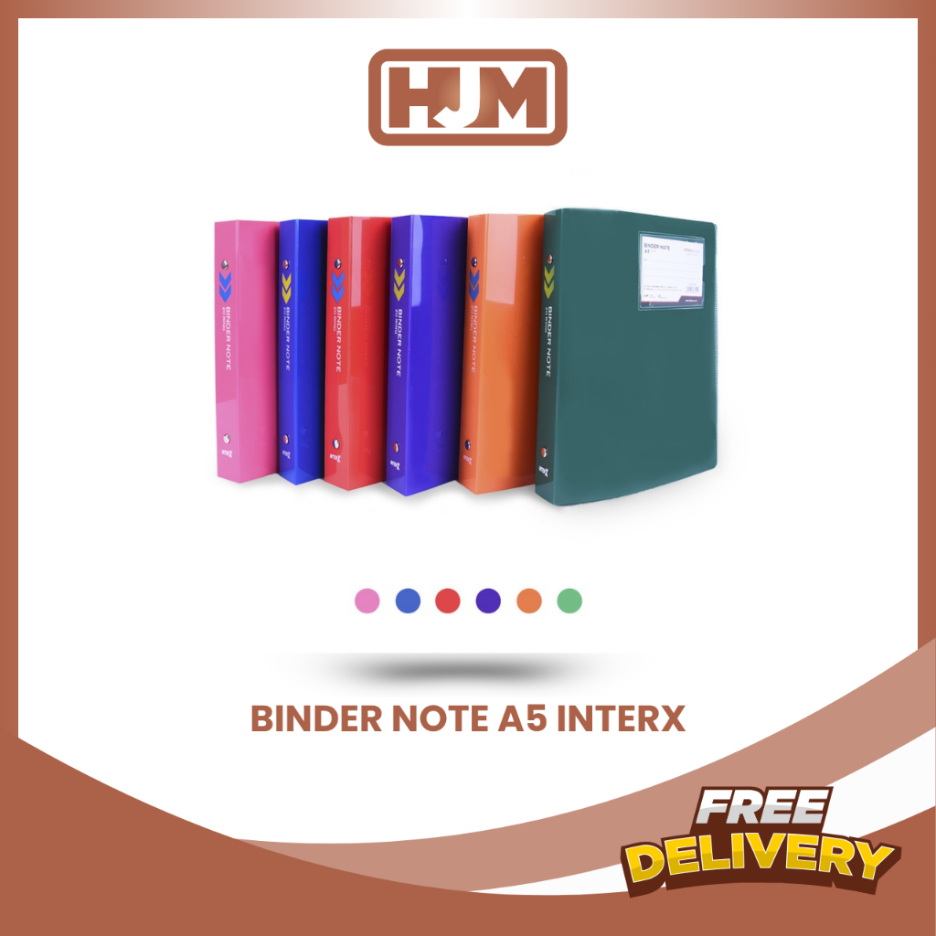 

INTERX MULTI RING BINDER / BINDER CAMPUS / BINDER KAMPUS A5 BNX100A