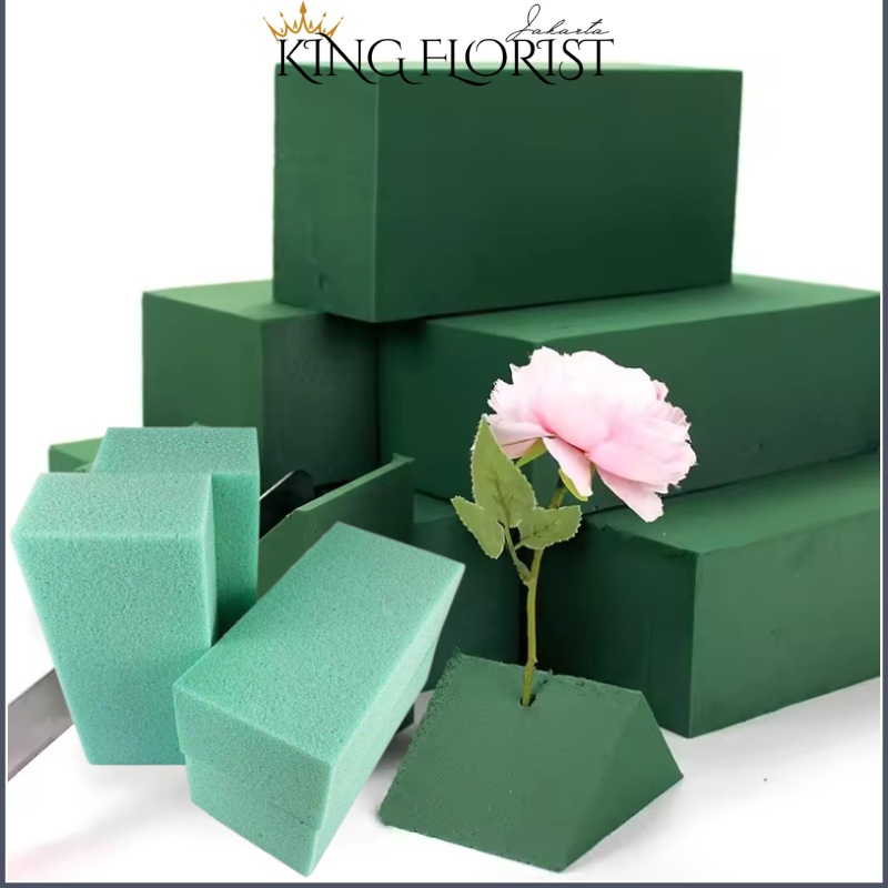 

isi 8 Oasis Foam Bunga / Busa Bunga/ Oasis Foam Kering / Oasis Basah / Gabus KB52