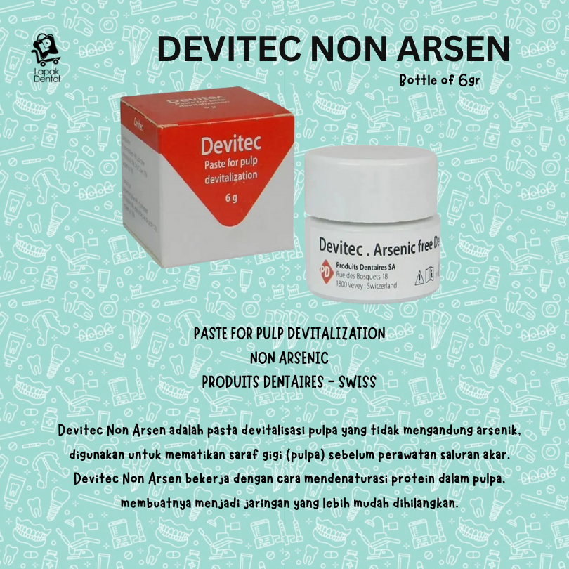 Devitec / Devitalisasi Pasta Non Arsen 6gr