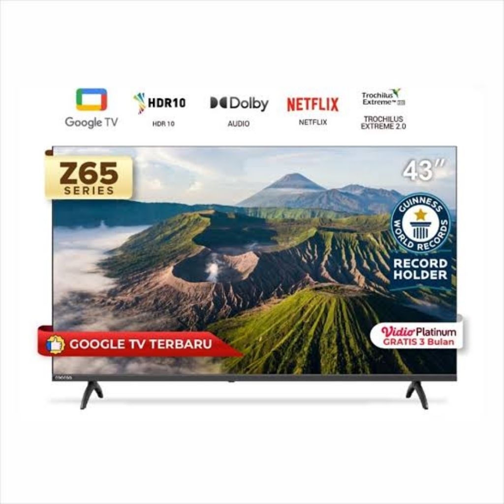 LED TV 43 inch Coocaa 43Z65 Android TV 43"