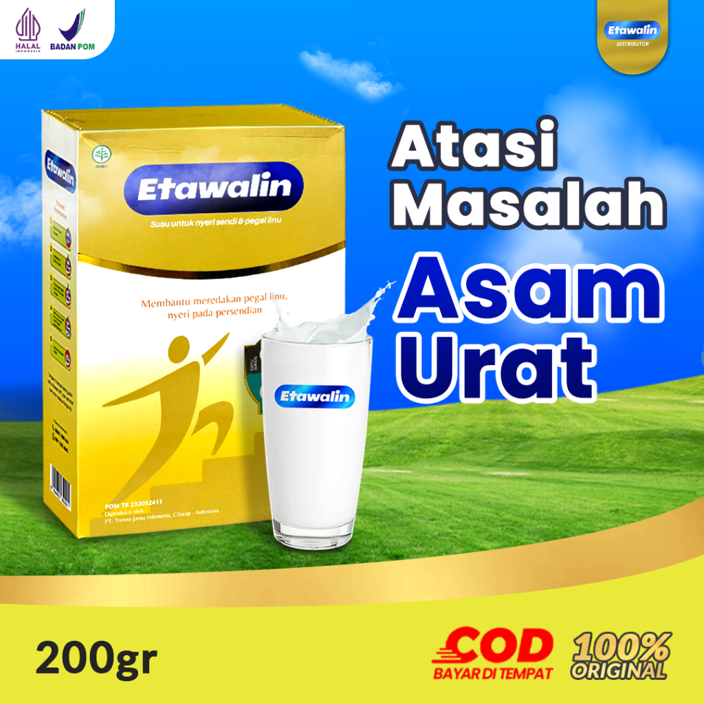 

Etawalin Susu Kambing Etawa Original 100% Asli Obati Nyeri Sendi Pegal Linu & Asam Urat