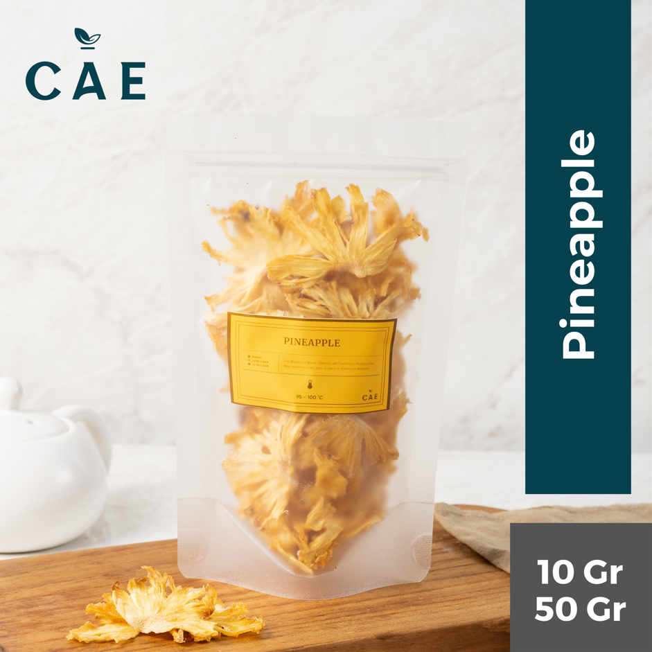 

Pineapple Dried Buah Nanas Kering Fruit Alami Pure Premium 10 - 50 Gr
