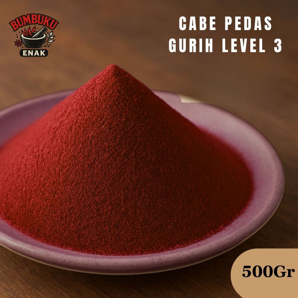 

Bumbu Tabur Cabe Pedas Gurih Level 3 Non MSG 500gr – Pedas Ringan & Gurih Sehat, Cocok untuk Semua Usia!