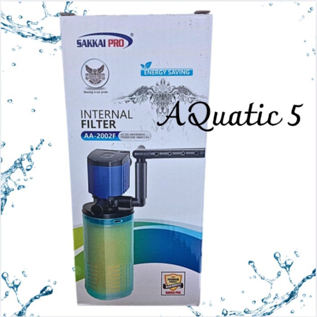 Pompa Aquarium Internal Filter SAKKAI PRO AA 2002F