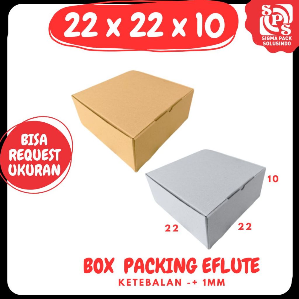 

Box 22x22x10 LD Kardus 22x22x10 LD Dus Hampers 22x22x10 LD Eflute Kotak Packing Zigma Pack