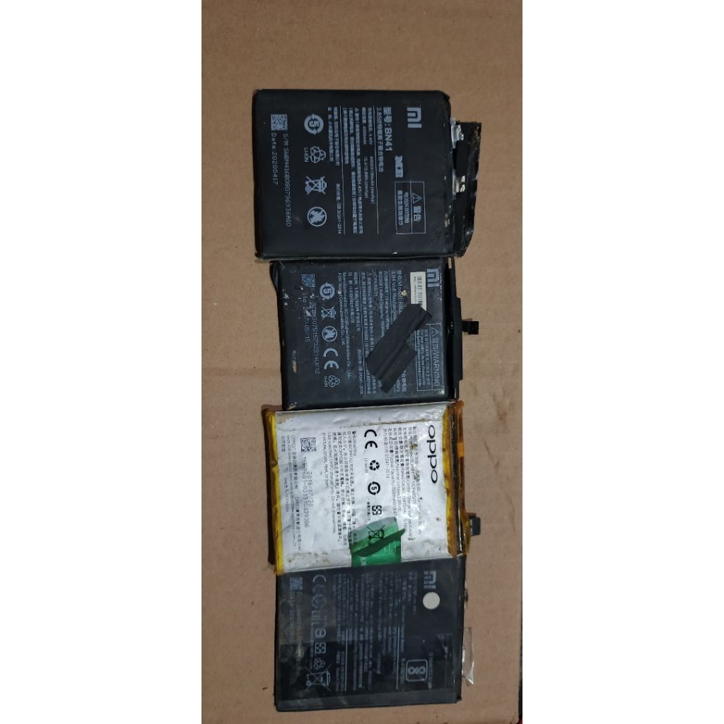 batrai hp bekas rusak/soket