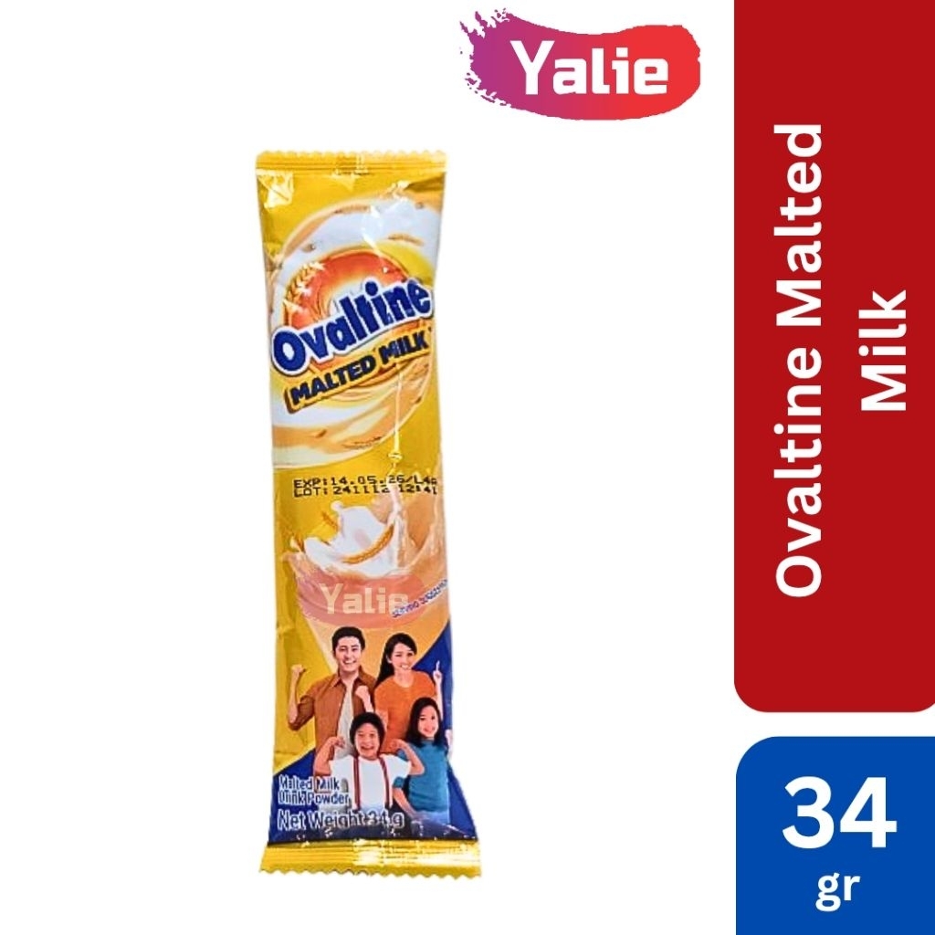 

Ovaltine Malted Milk 34gr Sachet Ecer Satuan Stick Stik Halal Minuman Ovaltin Malt