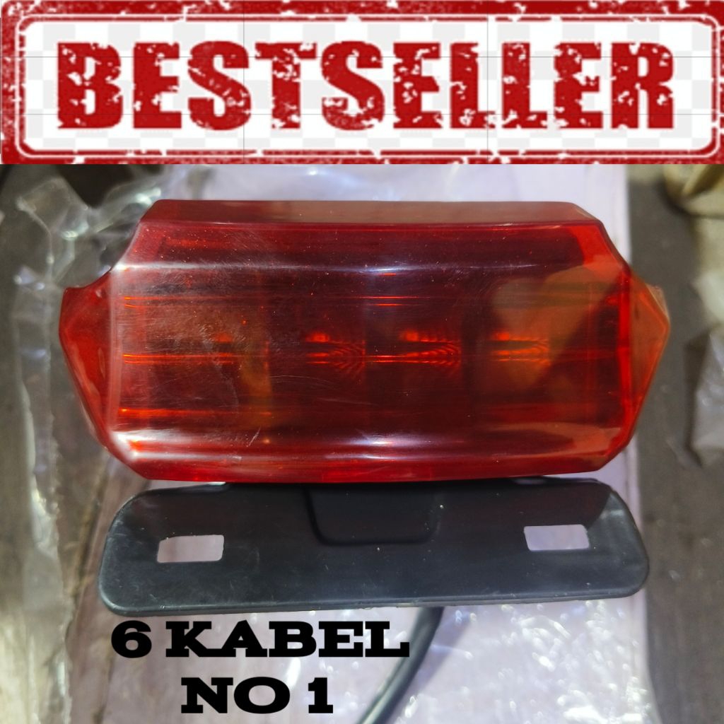 LAMPU REM BELAKANG SEPEDA MOTOR LISTRIK SELIS UWINFLY EXOTIC GODA SAIGE M80 SE 7S GREENTECH SUNRACE 