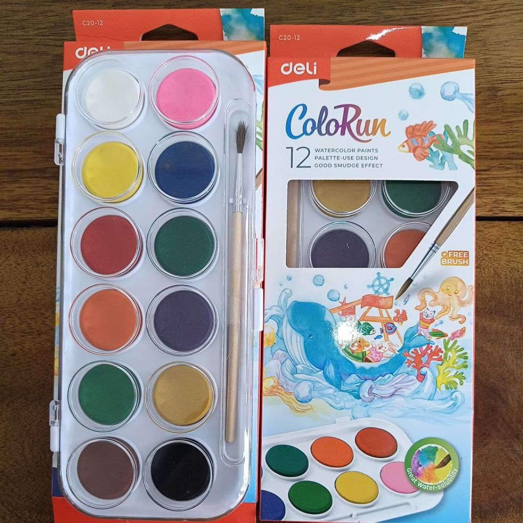 

DELI CAT AIR / COLORUN WATERCOLOS PAINTS PALETTE