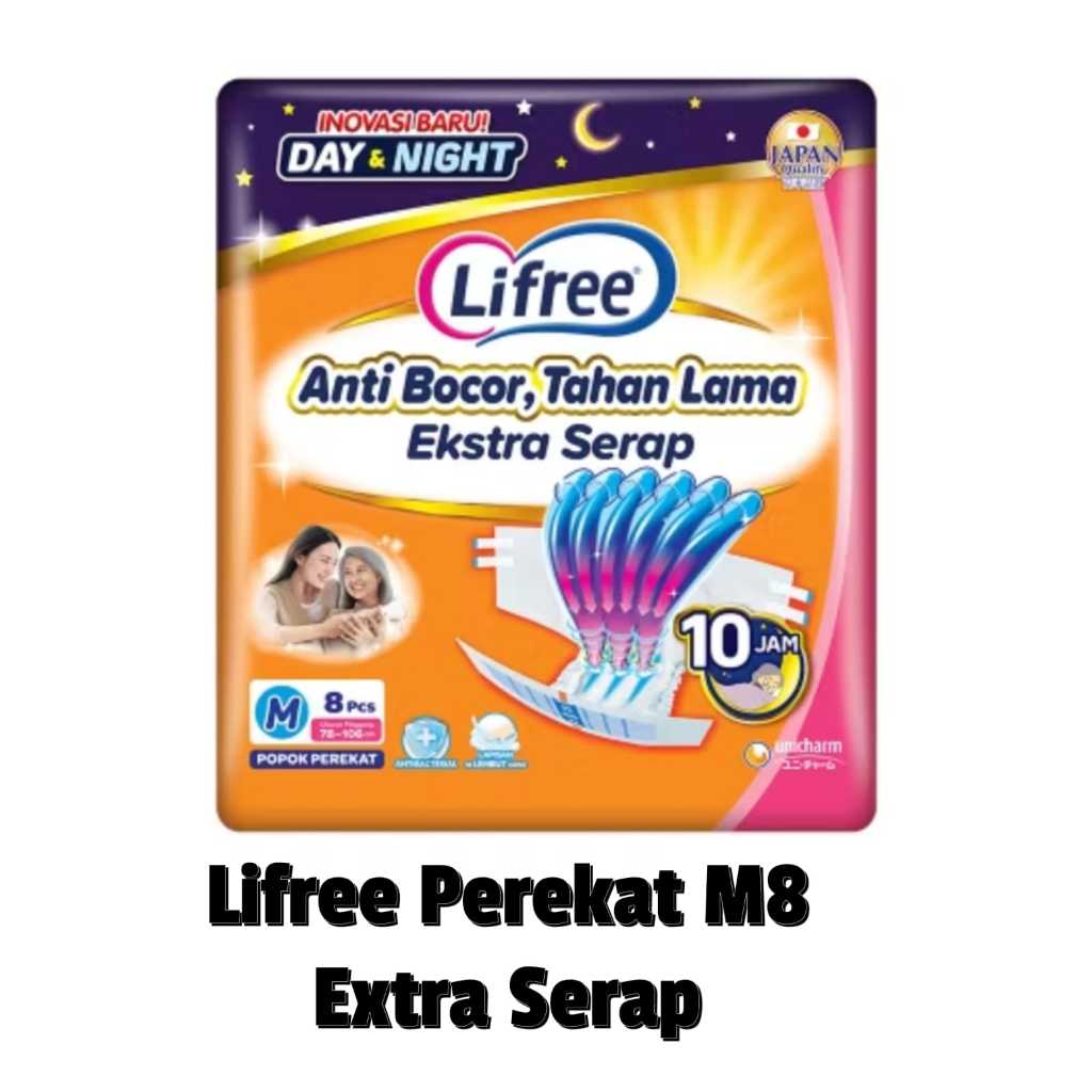 lifree popok dewasa lansia M L XL