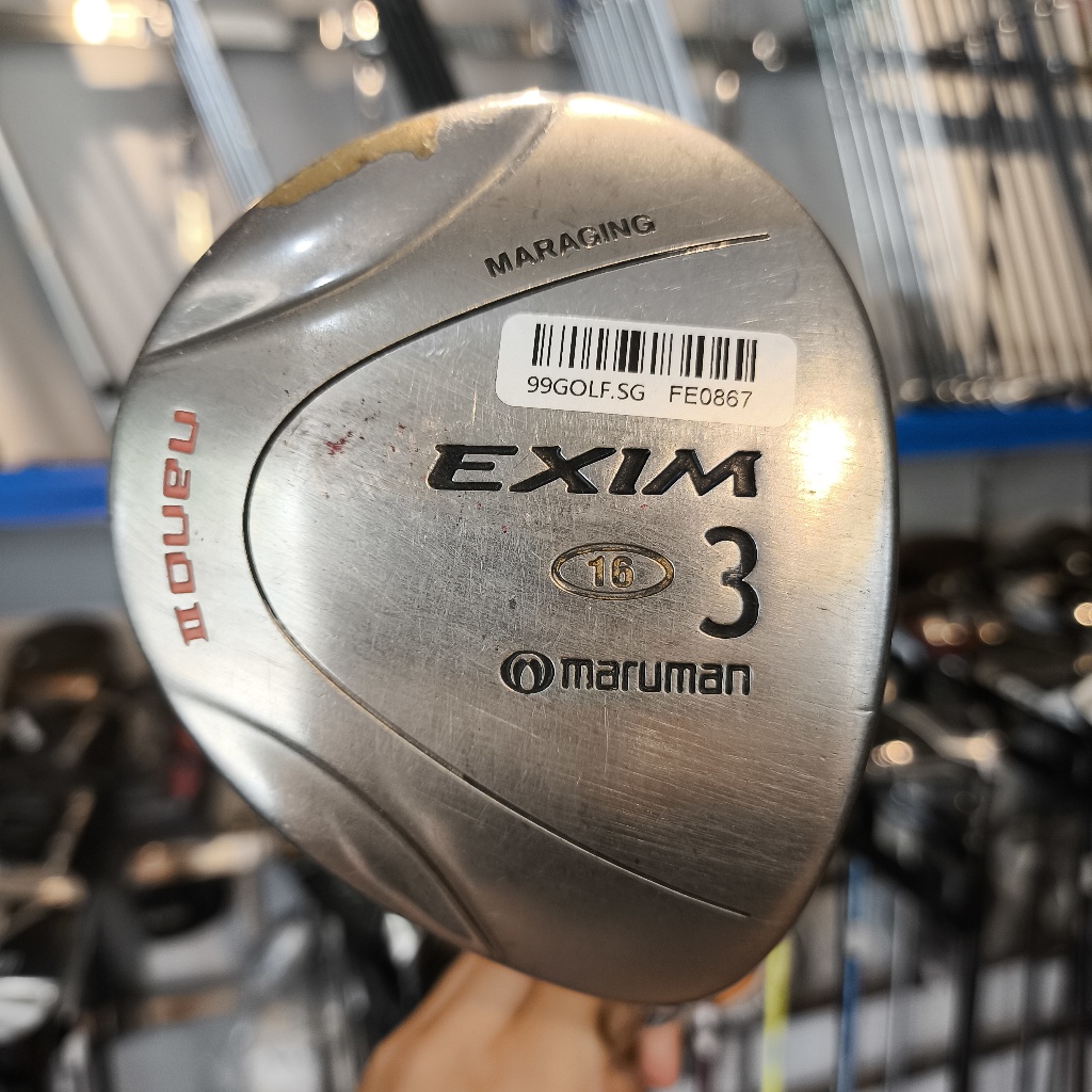 Maruman Exim Nano II #3 FAIRWAY WOOD 16° Exim EX-03 49" Type F R-Flex | Stick Golf M00232