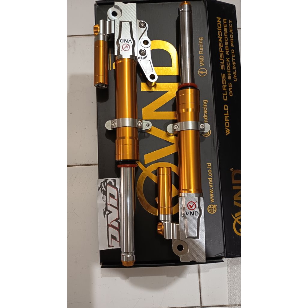 VND Shock depan mx king vnd ak 111/Shock depan assy mx king VND ak111/Shok depan set mx king vnd ak 