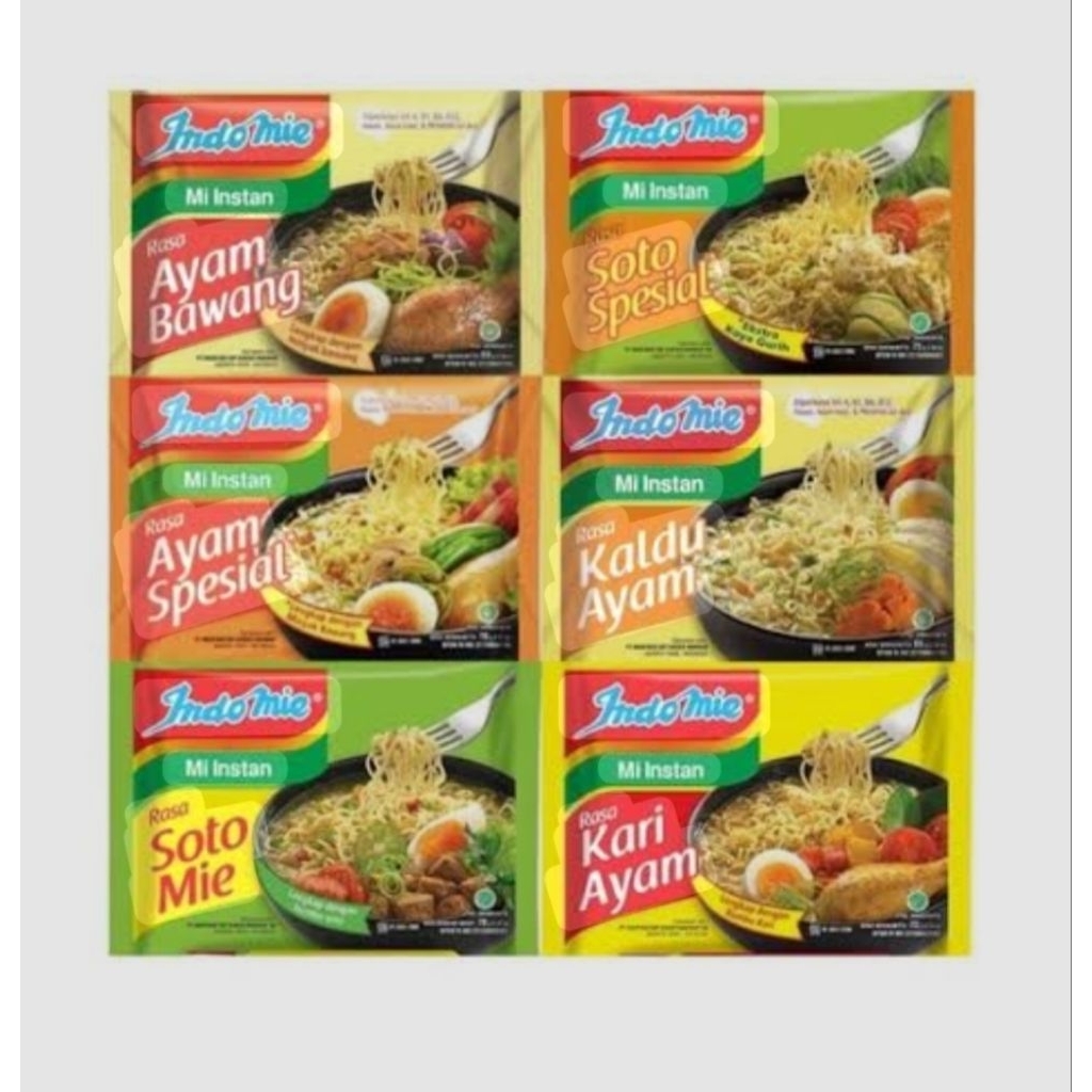 

Indomie Kuah dan Goreng
