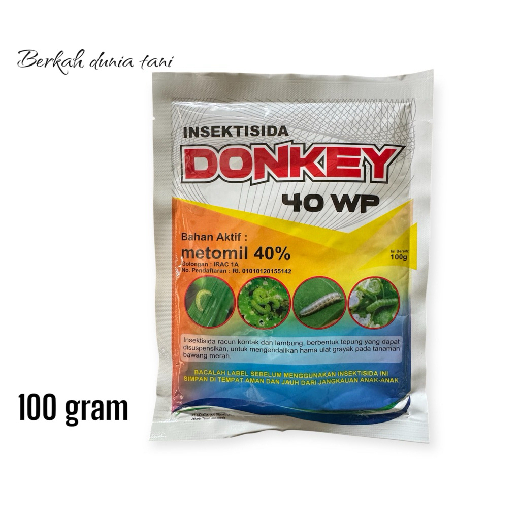 Insektisida Donkey 40 WP_Hama Ulat Daun 100 gram