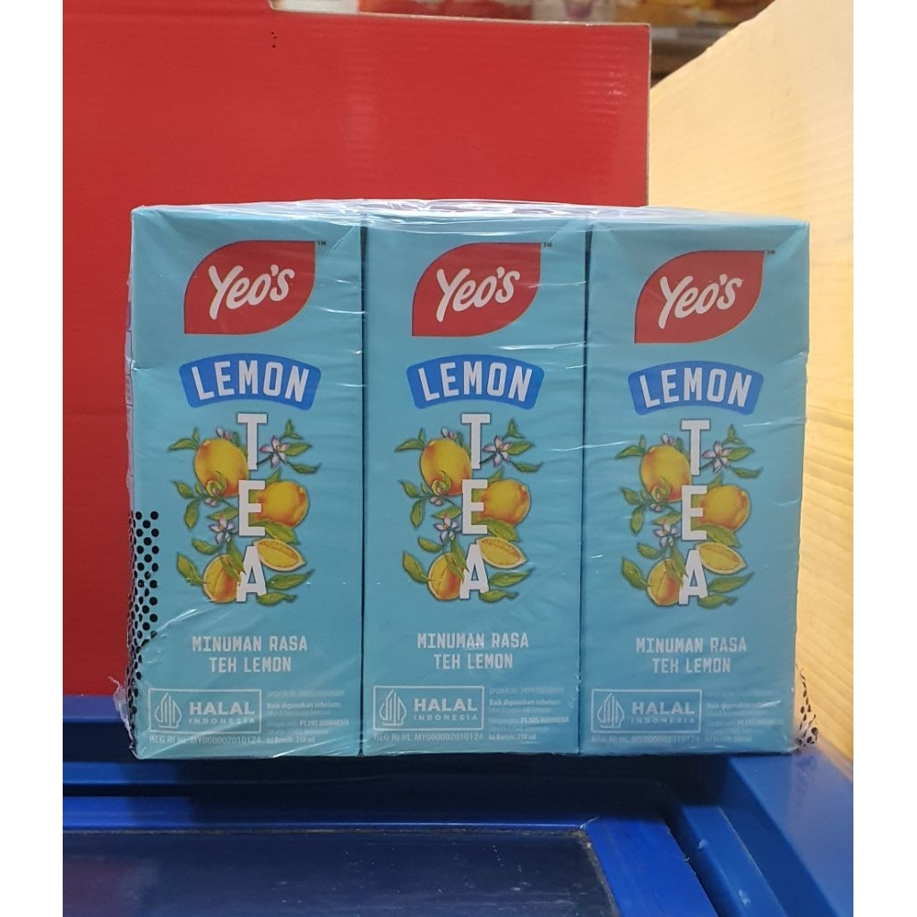 

Yeo's Lemon Tea ( 1pack isi 6pcs @250ml)