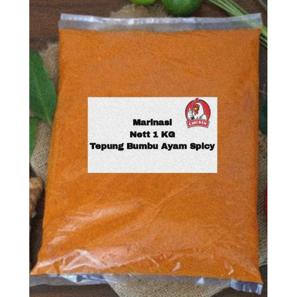 

Tepung Bumbu Marinasi Spicy 1 KG / Bumbu Spicy Marinasi Ayam