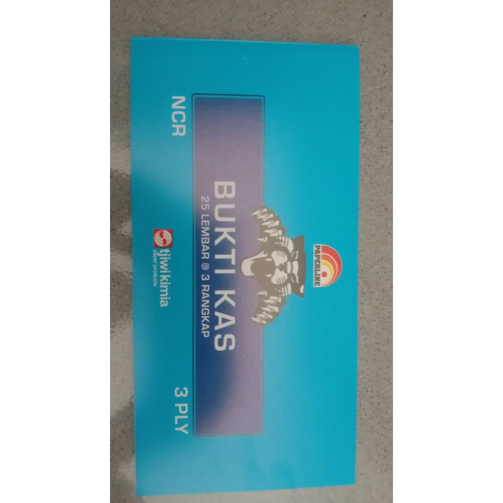 

bukti kas paperline