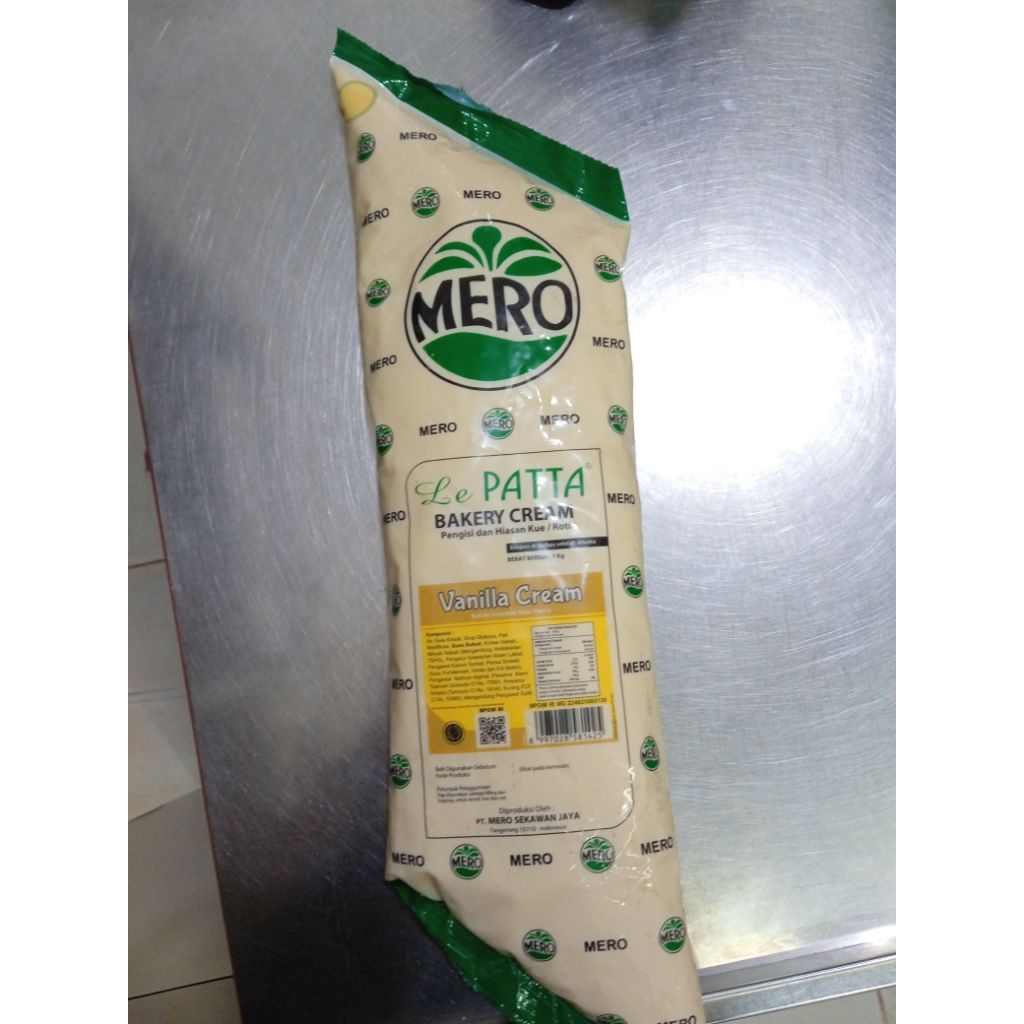 

Le Patta Bakery Cream Vanila cream 1kg