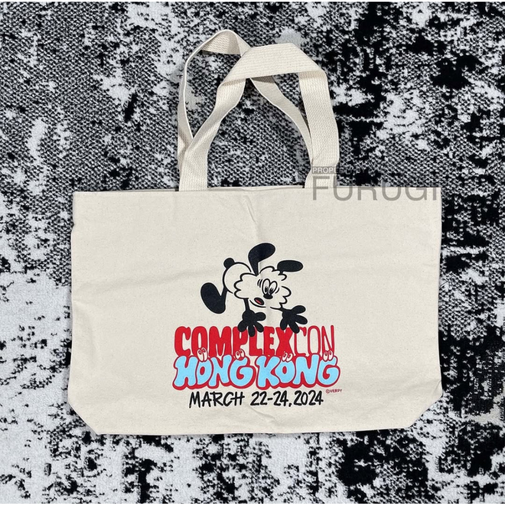 COMPLEXCON HONGKONG X VERDY TOTEBAG EXCLUSIVE RELEASE