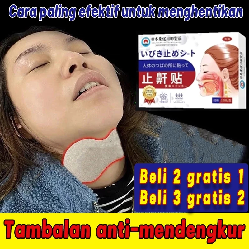 Anti Ngorok Saat Tidur Anti Dengkur Anti Mendengkur Anti-Snoring Patch Alat Anti Ngorok Saat Tidur S