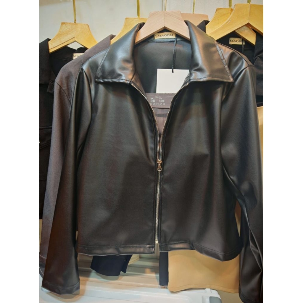 Outer kulit seleting tangan panjang