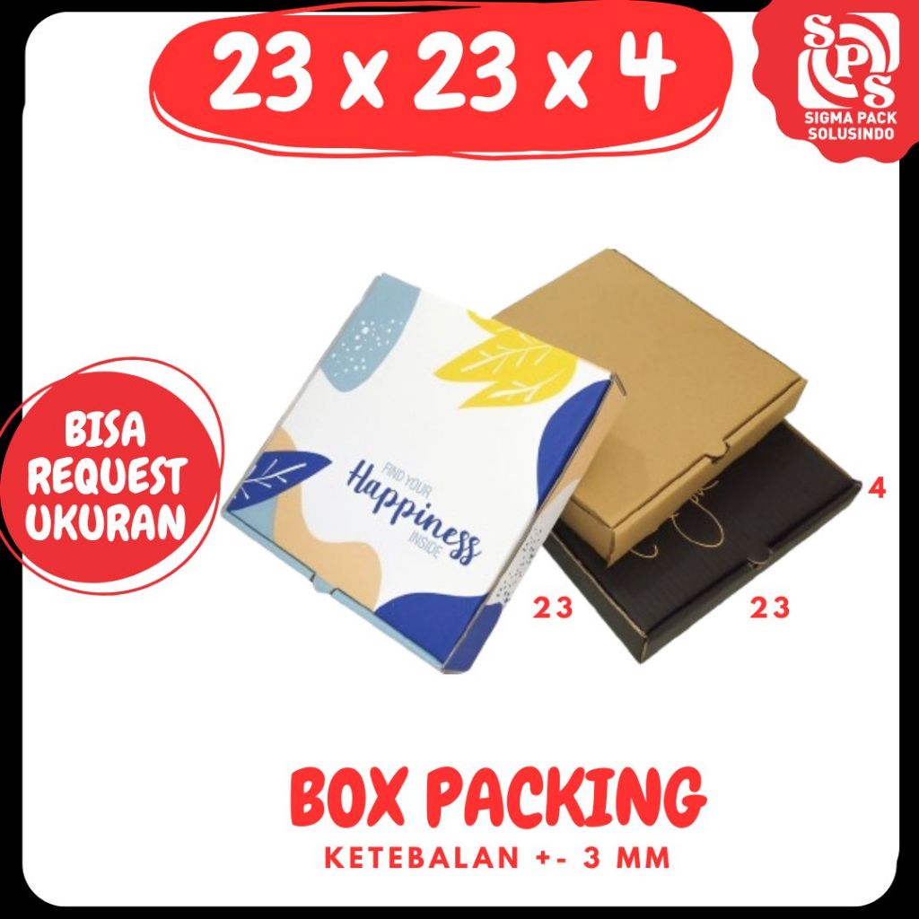 

Box 23x23x4 LD Kardus 23x23x4 LD Dus Hampers 23x23x4 LD Kotak Packing Pizza Gift Hijab Zigma Shop