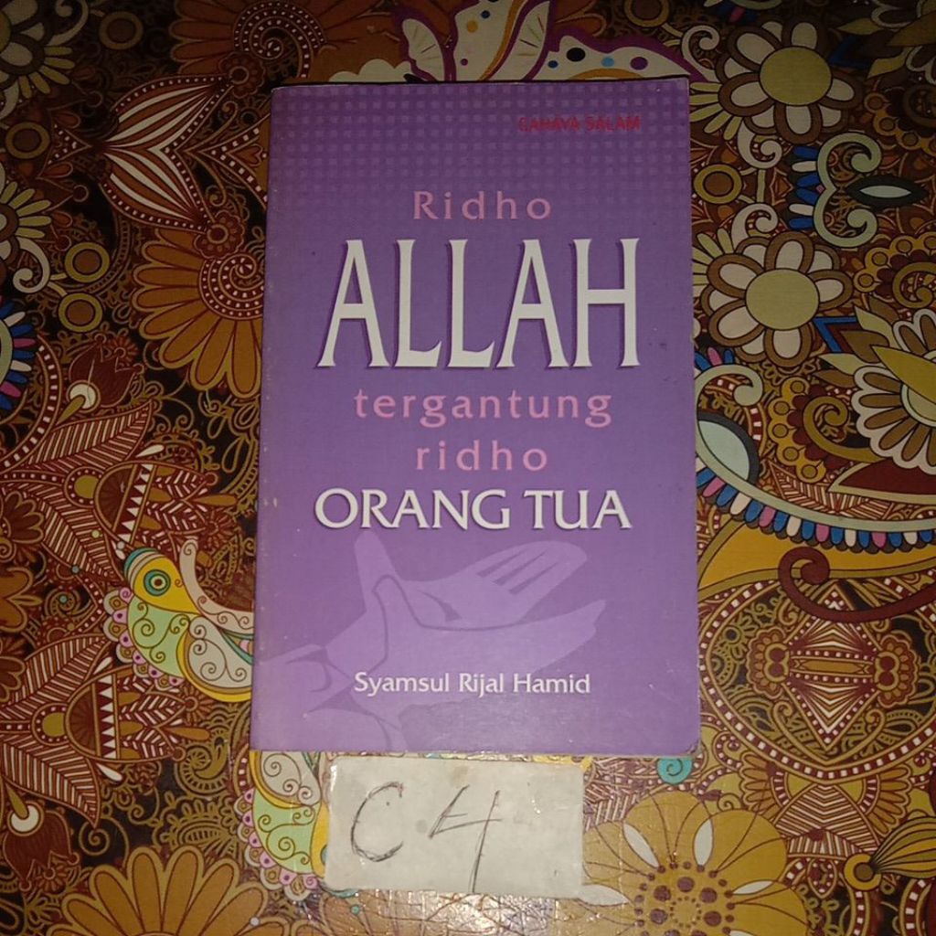 BUKU RIDHO ALLAH TERGANTUNG RIDHO ORANG TUA