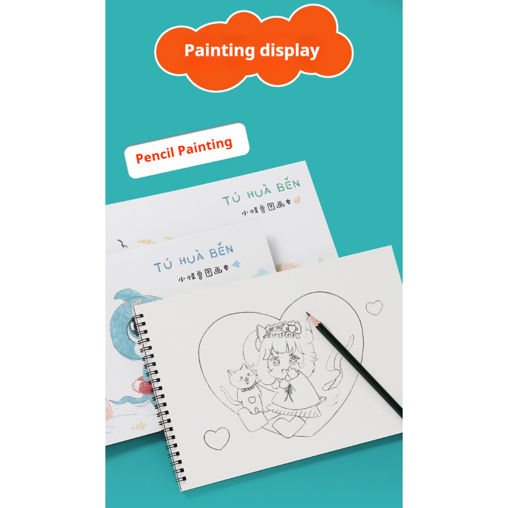 

Buku Mewarnai/A4-Buku Gambar Anak/A4 Buku Mewarnai