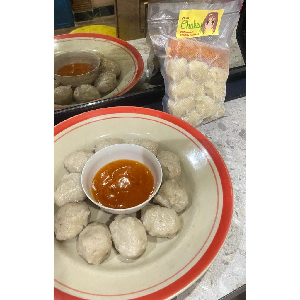 

Cilok chukey frozen daging sapi Bunda AA