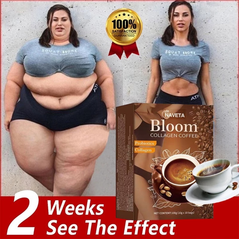 

Bloom Collagen Coffee Kopi Diet Enzim Pelangsing Tubuh Penghancur Lemak Instant Coffee Robusta Collagen Detoksifikasi Alami + Enzim, Turun 5kg/Bulan, Aman BPOM, Gratis Sample & Buku Panduan Diet