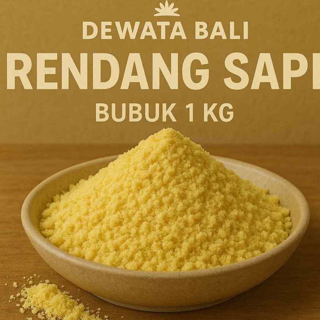 

Rendang Sapi Asli 1Kg Dewata Bali – Super Empuk! Bumbu Kental Juara, Cocok Buat Stok & Usaha Makan
