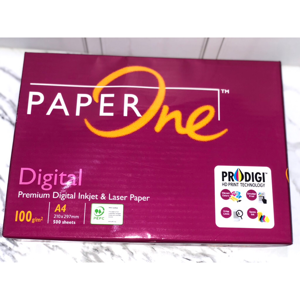 

N/A Paper One 100 gram A4 HVS | Kertas HVS | HVS