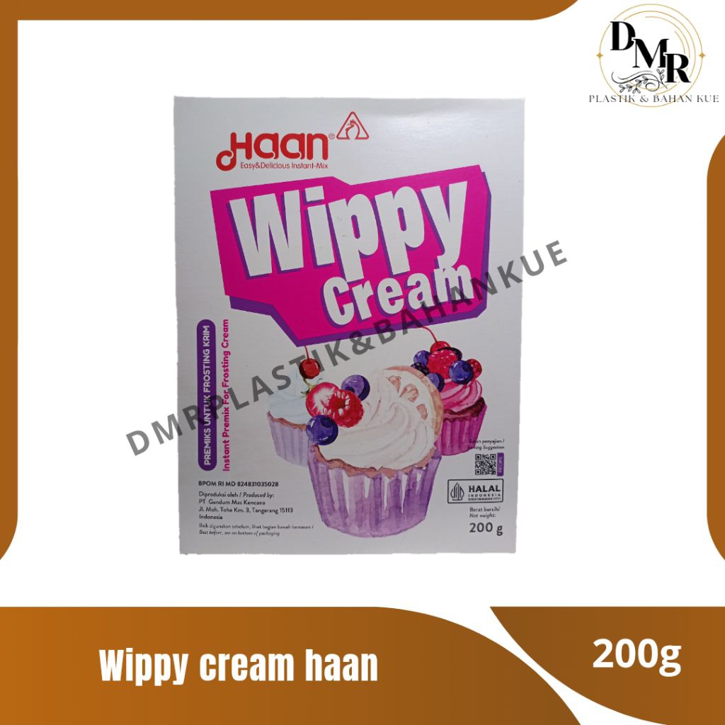 

Wippy Cream haan kemasan 200g