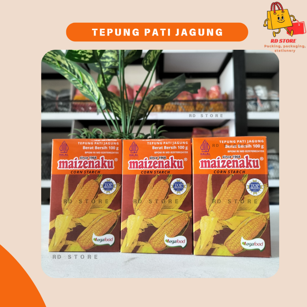 

Maizenaku Tepung Pati Jagung 100gr Tepung Pati Jagung Maizenaku Halal / Tepung Jagung