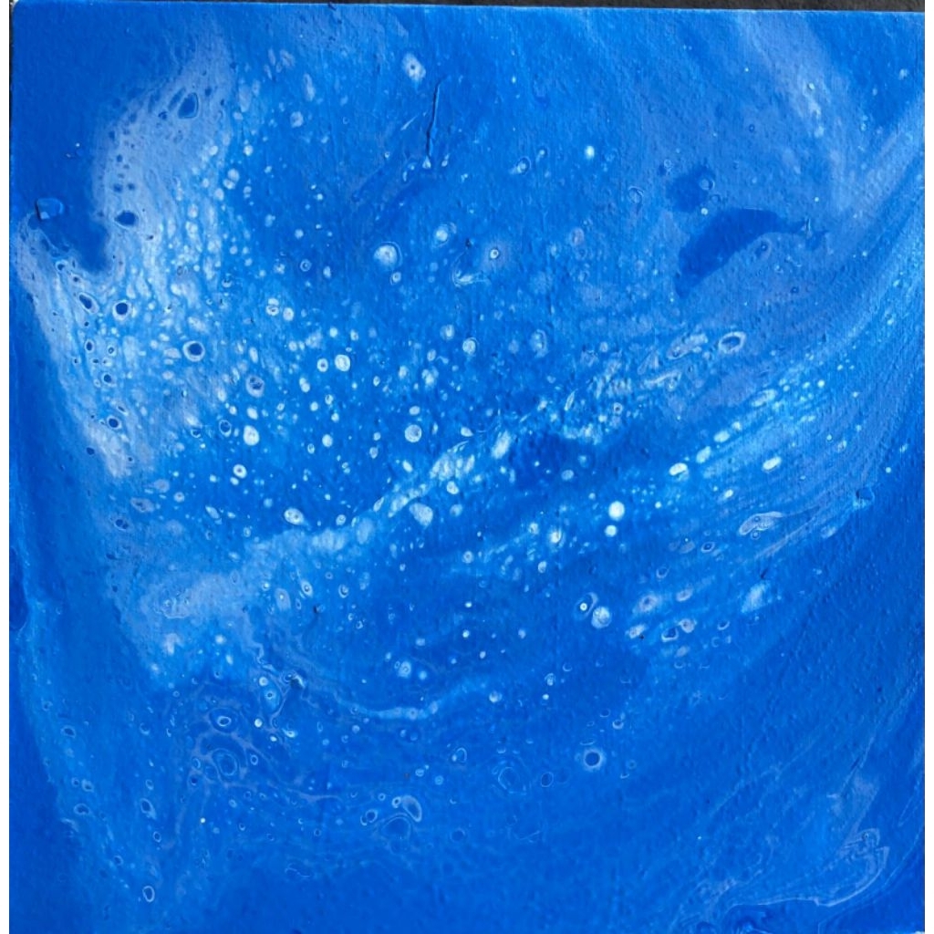 

SELF REFLECTION, fluid painting