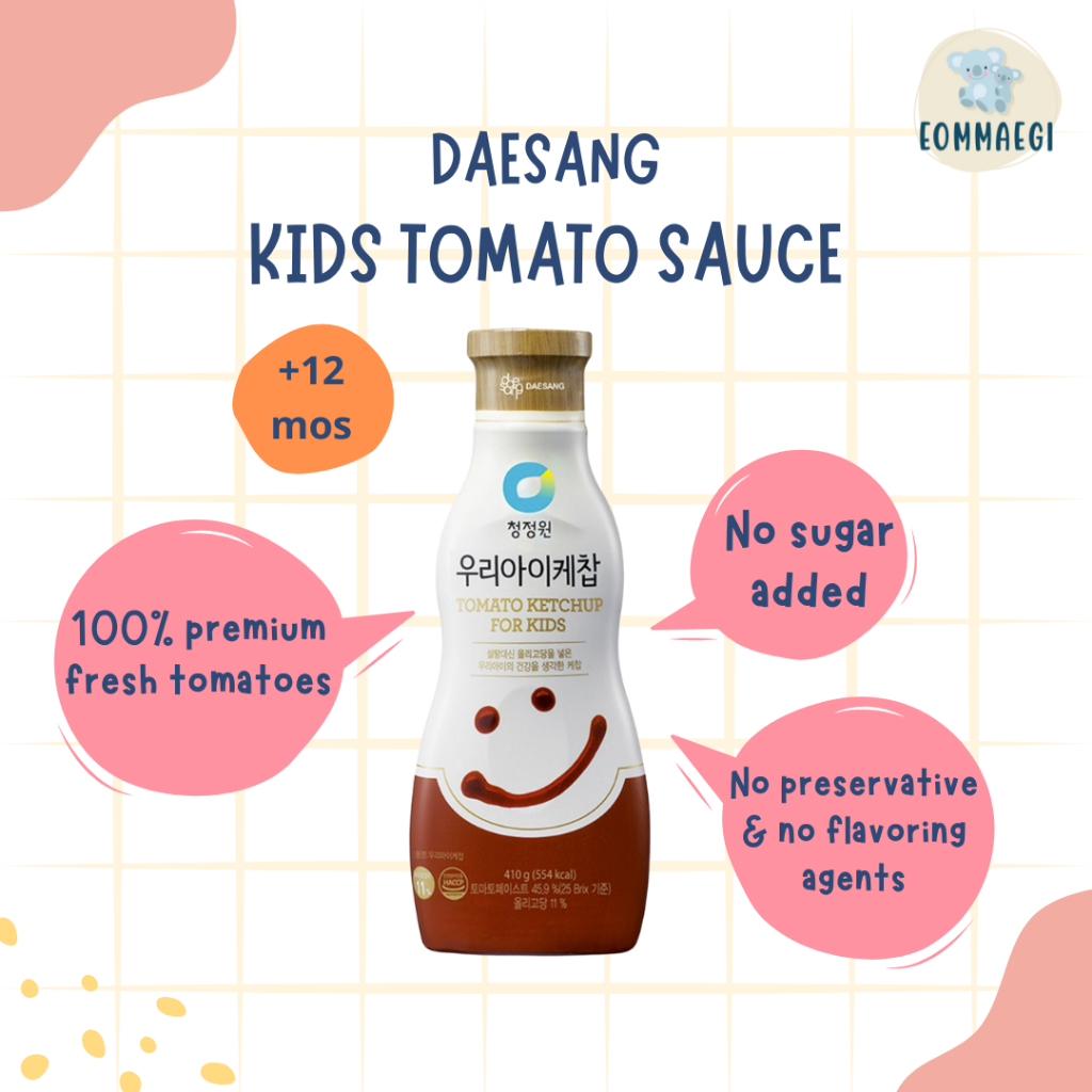 

Daesang Kids Tomato Sauce / Kids Ketchup / Saos Tomat Anak