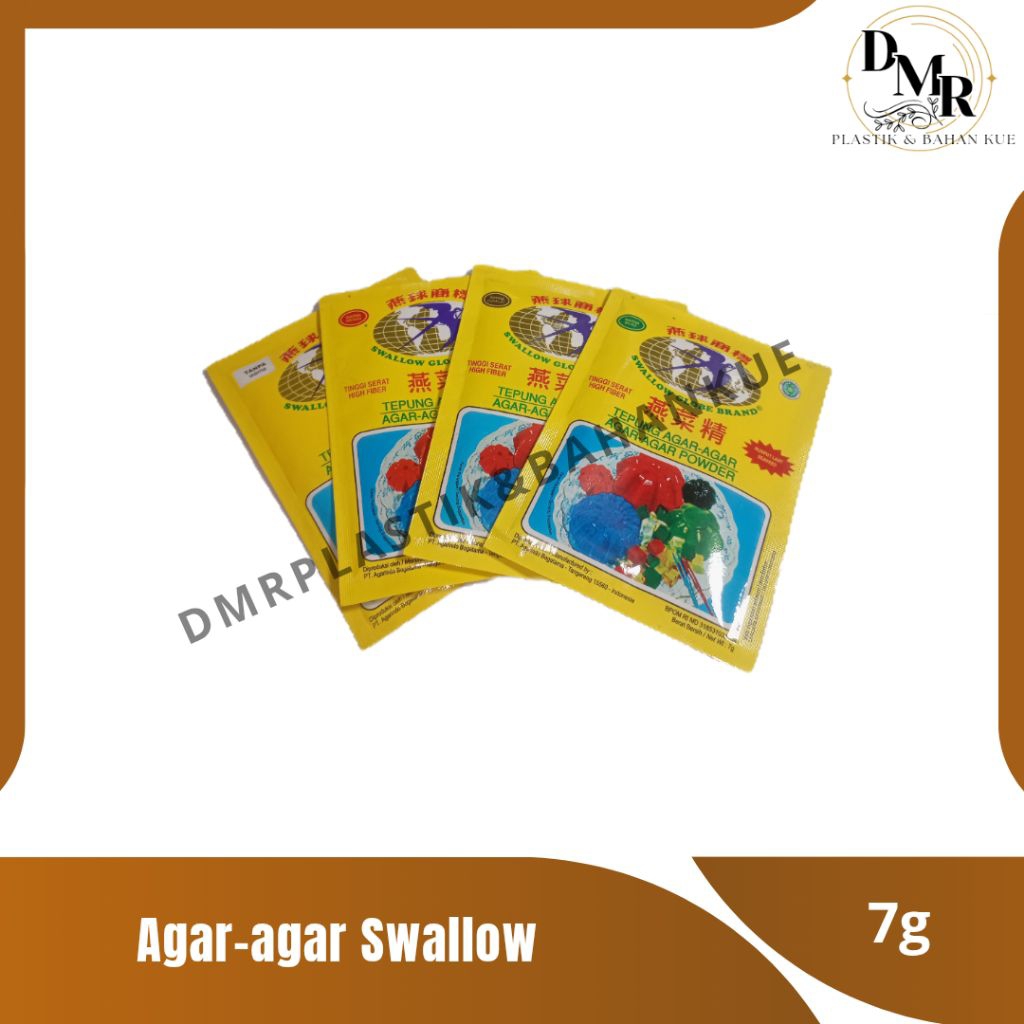 

agar-agar swallow kemasan sachet