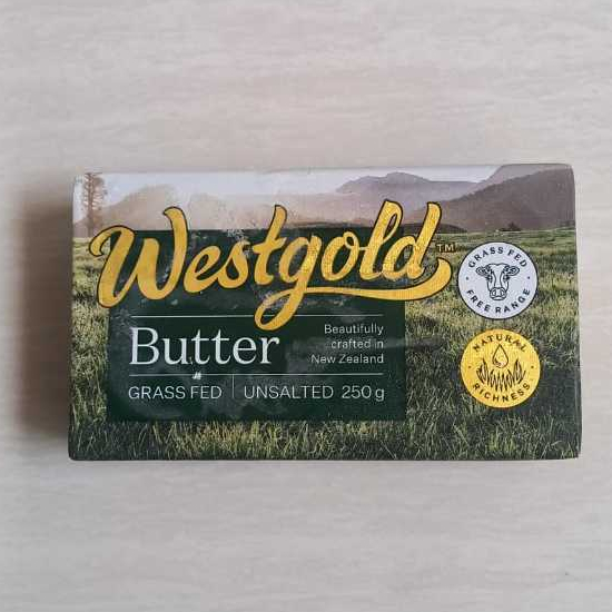 

Unsalted Butter Westgold 250 Gram
