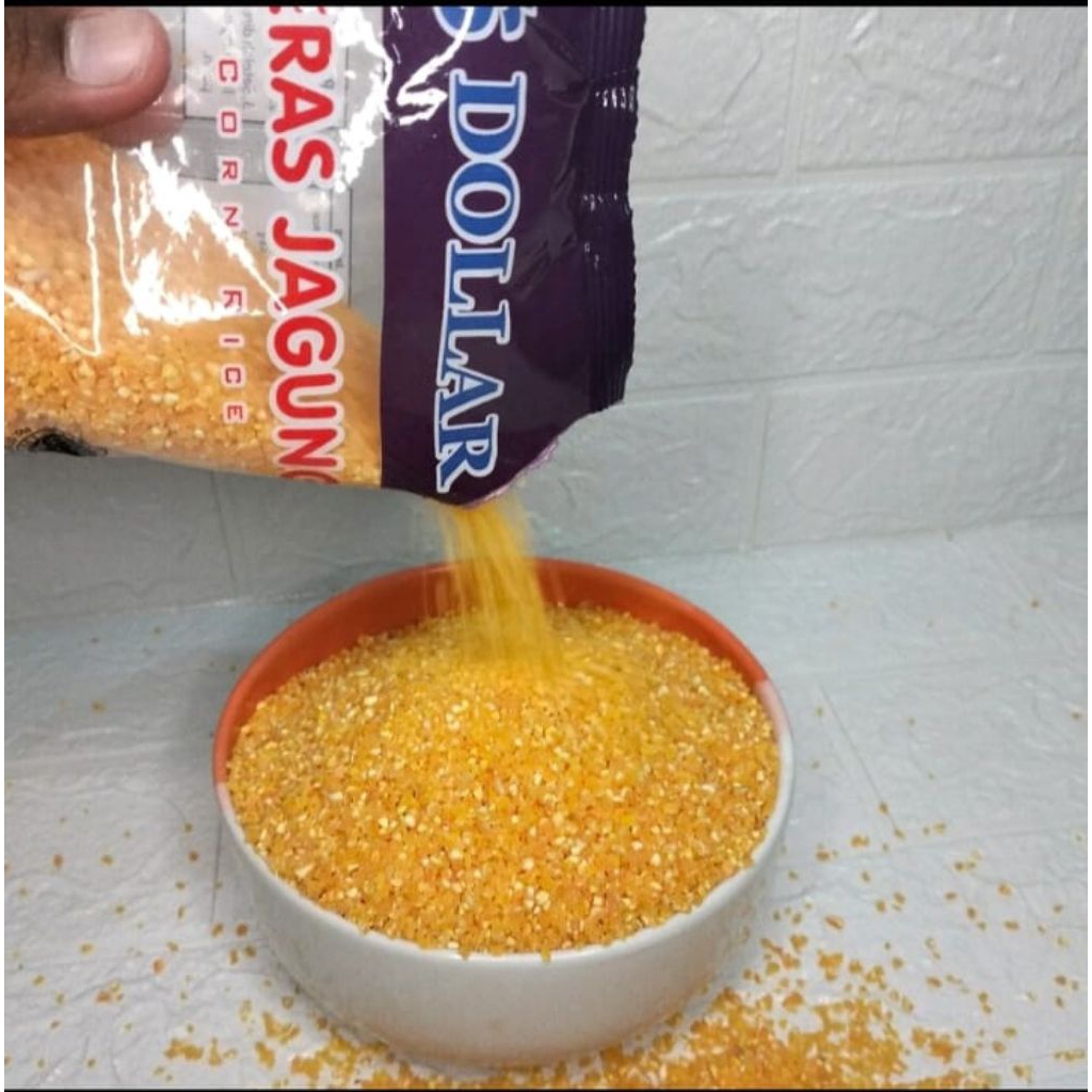 

1kg)beras jagung DOLLAR super premium