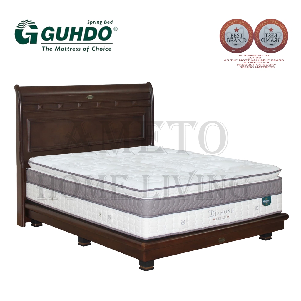 Guhdo Springbed Diamond Dream Multi layer Spinal spring Latex Pillow Top 160 180 200x200 Base Victor